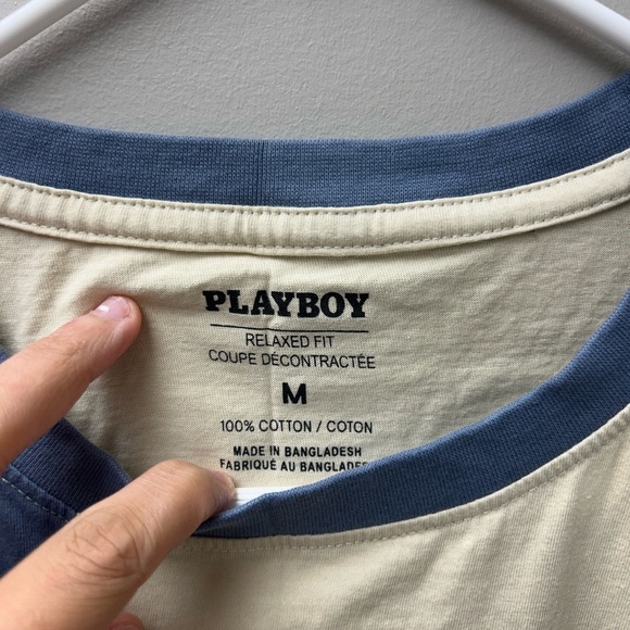 Playboy Colourblock Graph T-Shirt - Picture 5 of 5